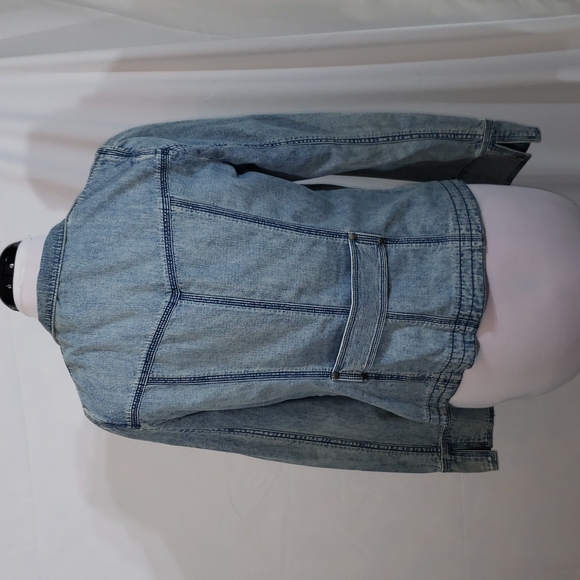 EUC Dana Buchman Blue Jean Denim Jacket Size 6 - Picture 8 of 13
